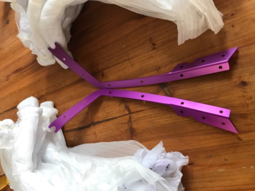 Anodized Nose Brace Kit