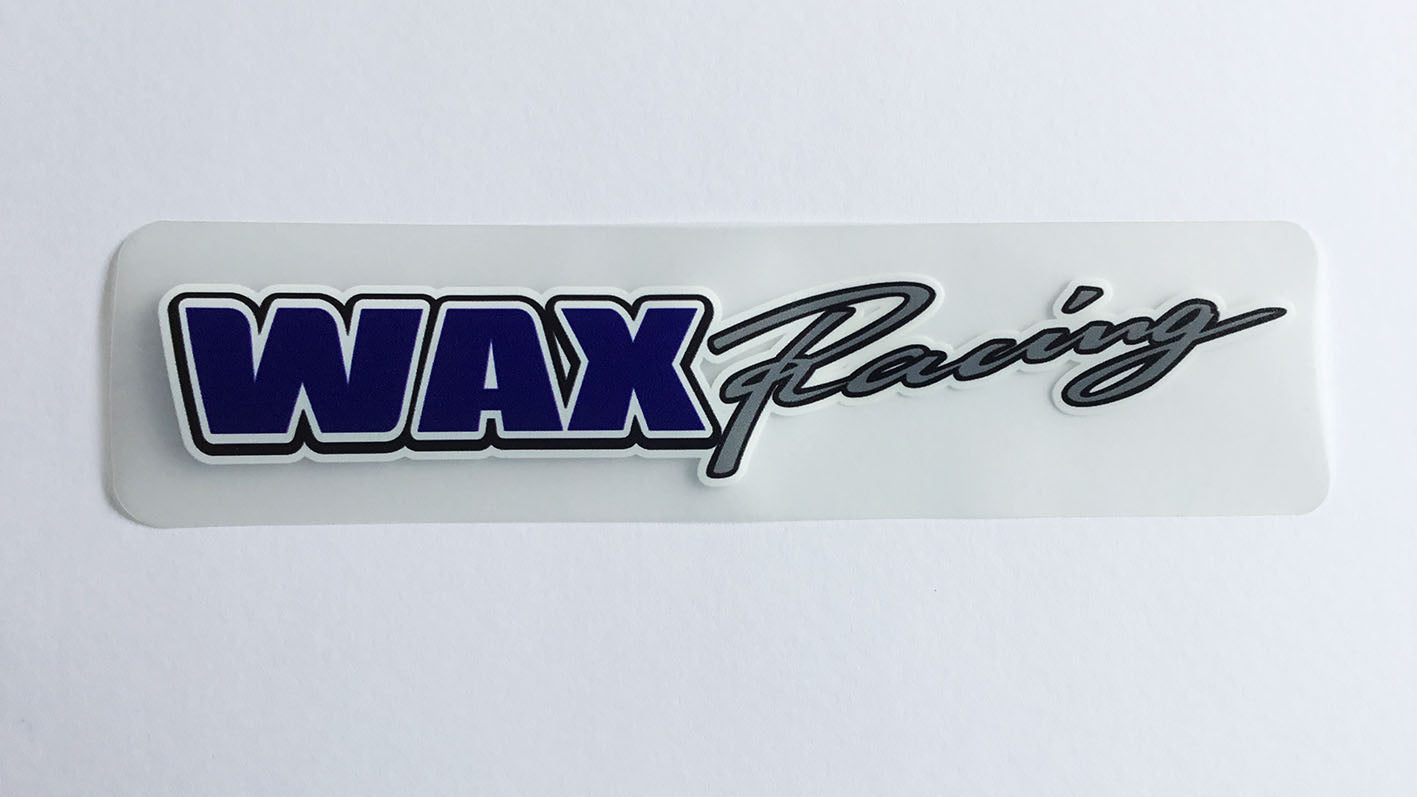 Wax Racing Stickers